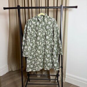 BURU | Size L | Mod Mini Dress with Bell Sleeves